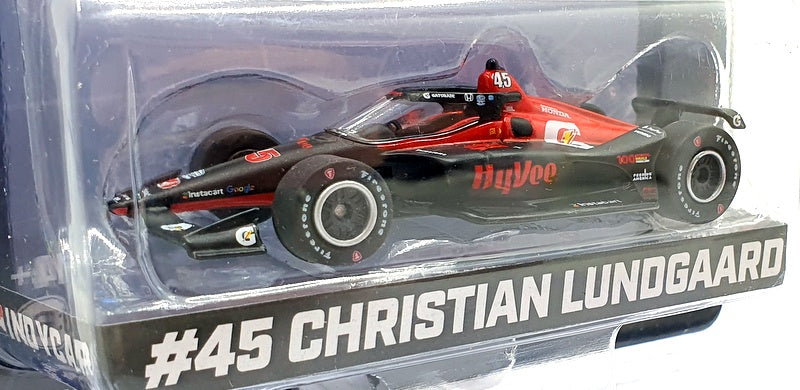 Greenlight 1/64 Scale 11562 NTT Indycar Series #45 C. Lundgaard - Blue/Red