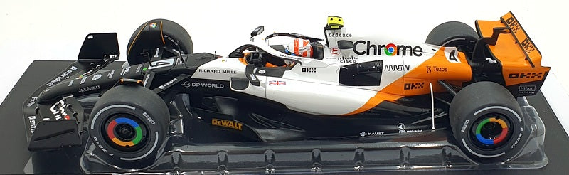 Solido 1/18 Scale S1811203 - McLaren F1 MCL60 Monaco Norris #4 2023