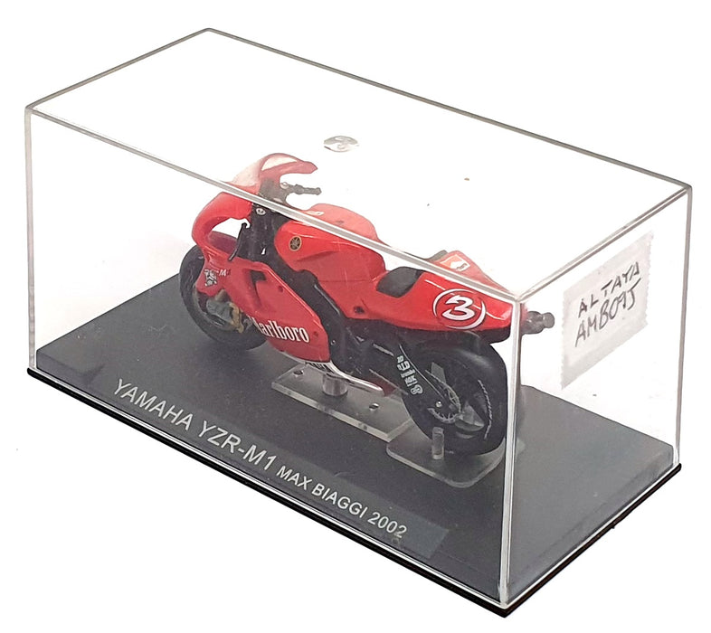 Altaya 1/24 Scale AMB09J - Yamaha YZR-M1 #3 Max Biaggi - Red
