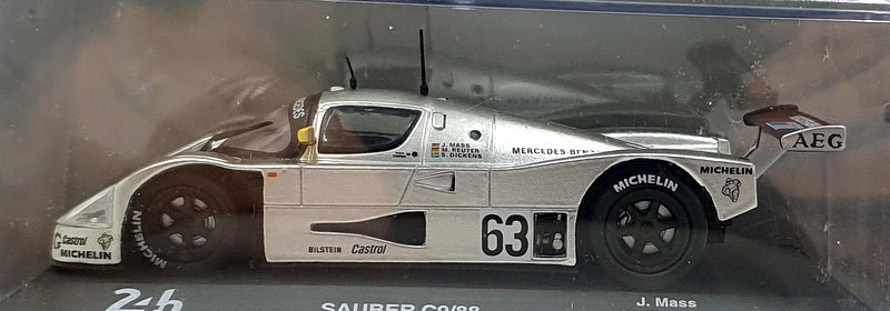Altaya 1/43 Scale 19325C - Sauber C9/88 #63 24H Le Mans 1989