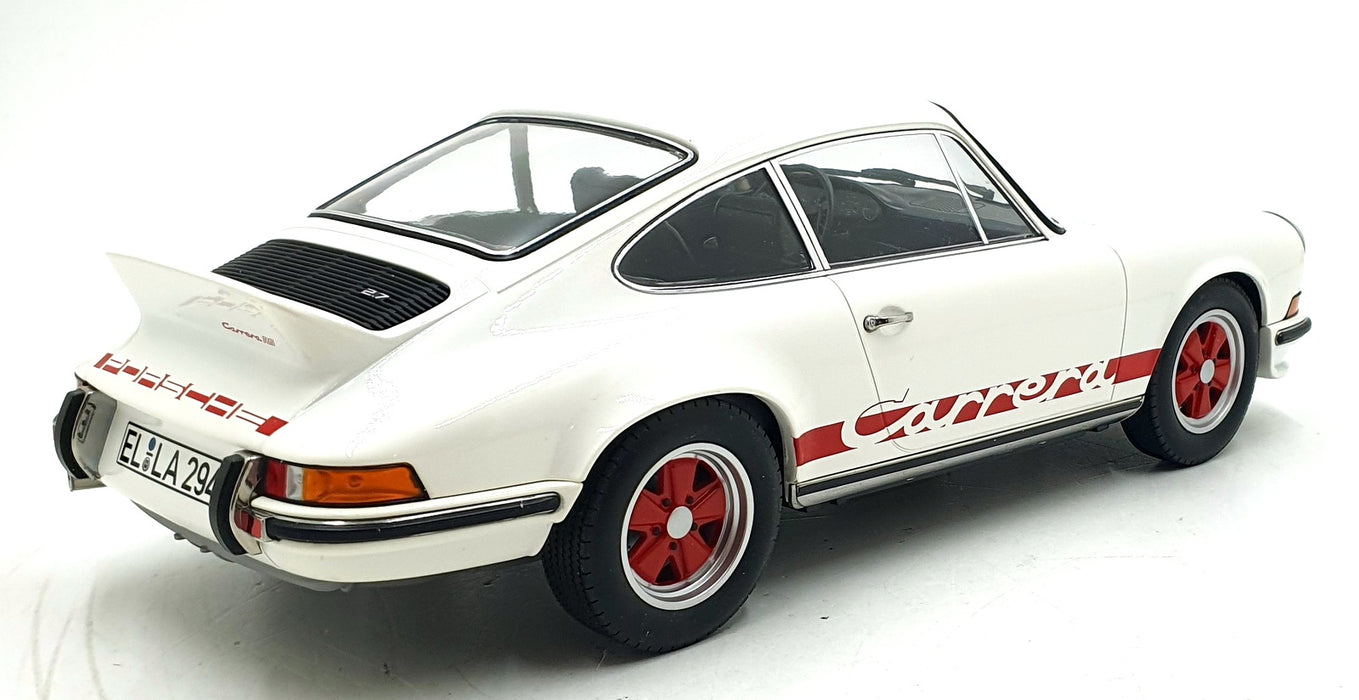 Norev 1/12 Scale 127514 - 1972 Porsche 911 Carrera RS 2.7 GP White/Red