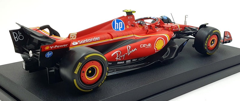 Burago 1/18 Scale Diecast 18-16815 - Ferrari SF-24 F1 C.Sainz #55