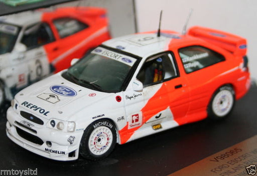 VITESSE 1/43 SCALE - V98065- FORD ESCORT WRC FINLAND RALLY 1997 KANKKUNEN REPO