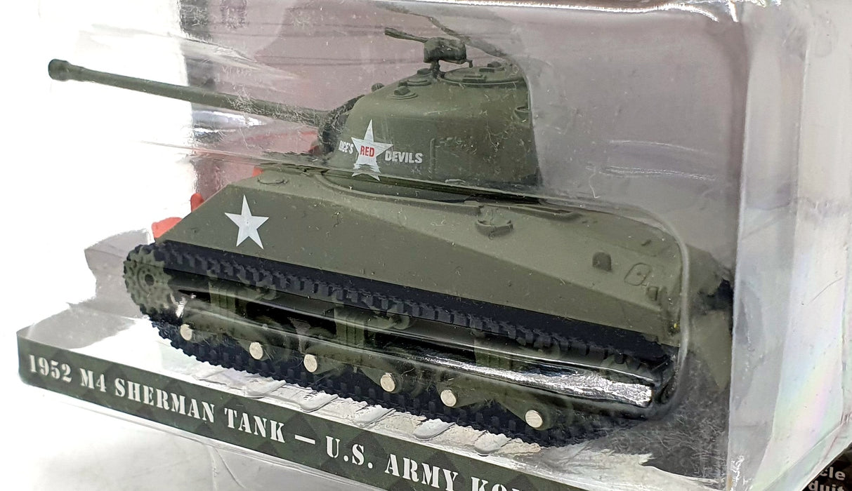 Greenlight 1/64 Scale 61010-B - 1952 M4 Sherman Tank - US Army Korean War