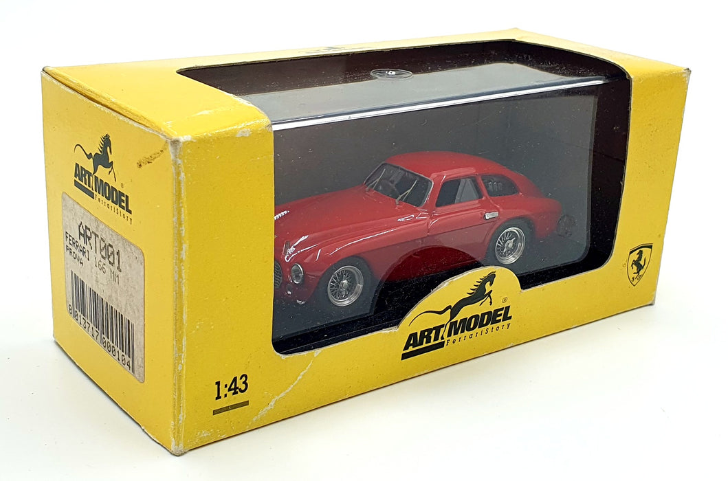 Art Model 1/43 Scale ART001 - Ferrari 166 MM 1948-1953 - Red