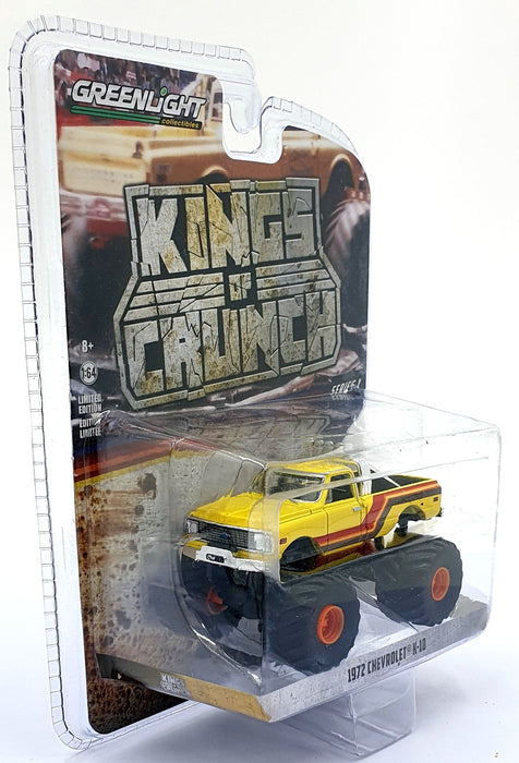 Greenlight 1/64 Scale 49010-F - 1972 Chevrolet K-10 - Yellow