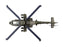 Hobby Master 1/72 Scale HH1213 - Boeing AH-64DHA Longbow ES 1026 Helicopter