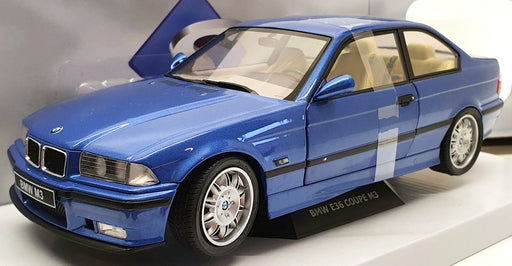Solido 1/18 Scale Diecast S1803901 - 1990 BMW M3 E36 Coupe - Estoril Blue