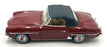 Norev 1/18 Scale Diecast DC221124T - Mercedes-Benz 190 SL - Dark Red