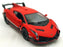 Lamborghini Veneno - Red - Kinsmart Pull Back & Go Metal Model Car