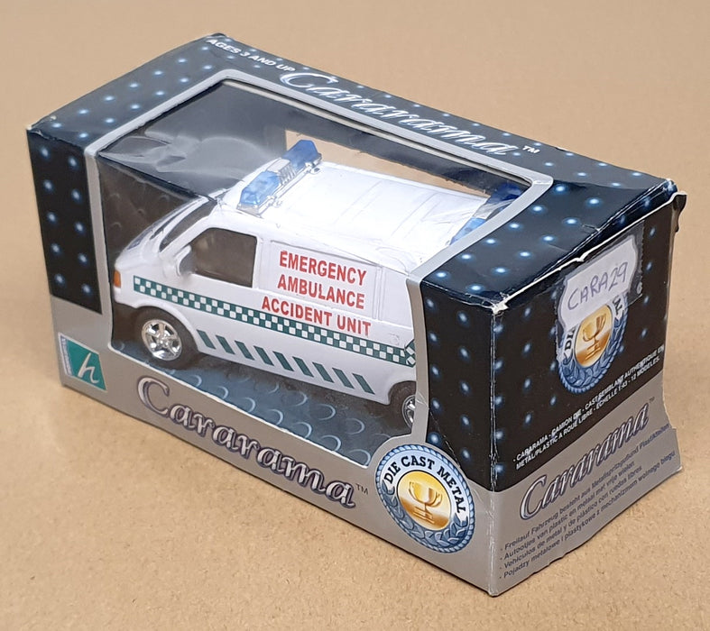 Cararama 1/43 Scale CARA29 - Volkswagen T4 Emergency Ambulance - White