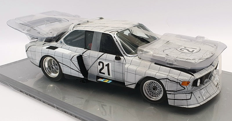 Minichamps Art Car 1/18 Scale 80 43 0 150 928 - Frank Stella 1975 BMW 3.0 CSL