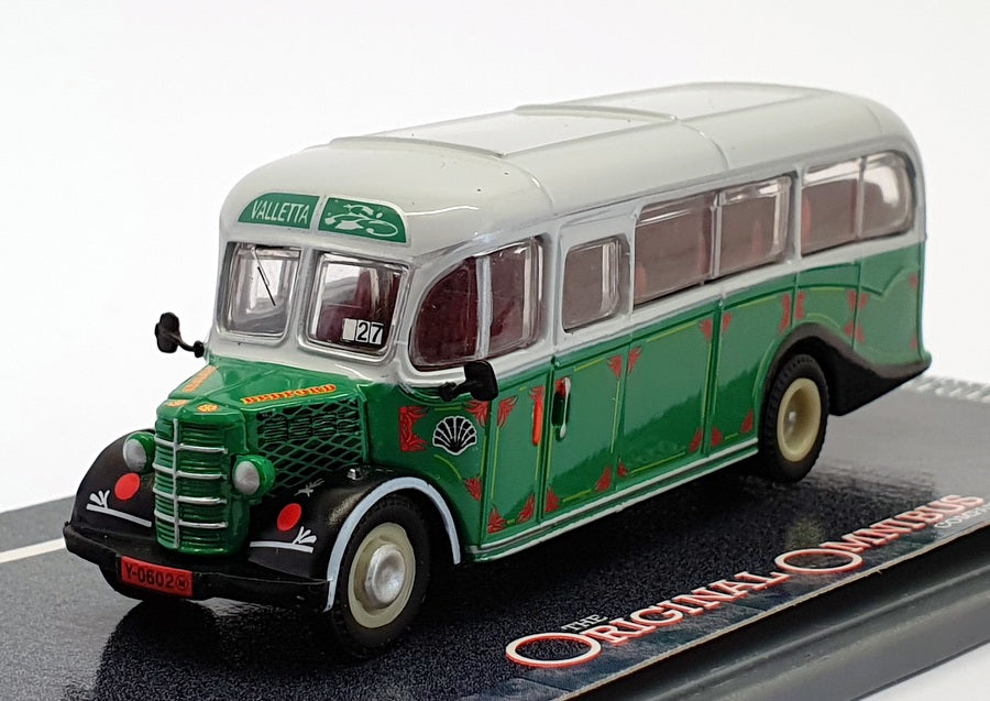 Corgi 1/76 Scale OM42601 - Bedford OB Coach Malta - Green/Grey