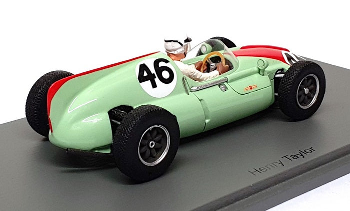 Spark 1/43 Scale S8051 - F1 Cooper T51 #46 4th French GP 1960 Henry Taylor