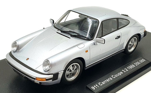 KK Scale 1/18 Scale Diecast KKDC180711 - Porsche Carrera Coupe 1988 - Silver