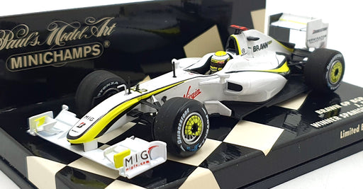 Minichamps 1/43 Scale 400 090422 - F1 Brawn GP BGP 001 #22 1st Spanish GP 2009