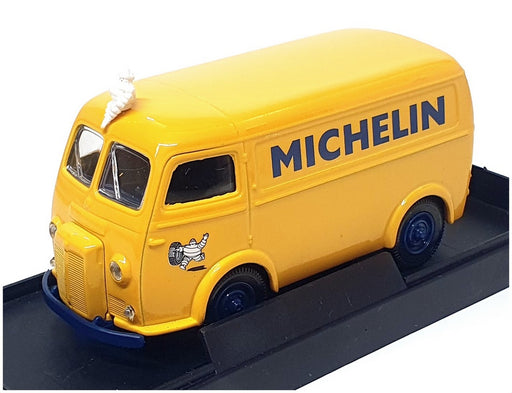 Verem 1/43 Scale Diecast V711 - Peugeot D4A Van Michelin - Yellow