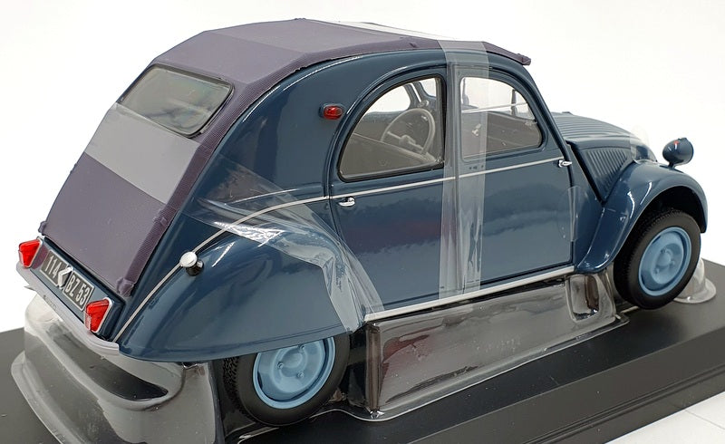 Norev 1/18 Scale Diecast 181485 - Citroen 2CV AZL 1959 - Glacier Blue