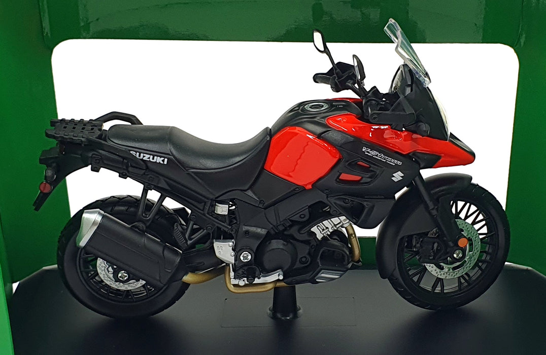Maisto 1/12 Scale 32711 - Suzuki V-Strom 1000 - Black/Red