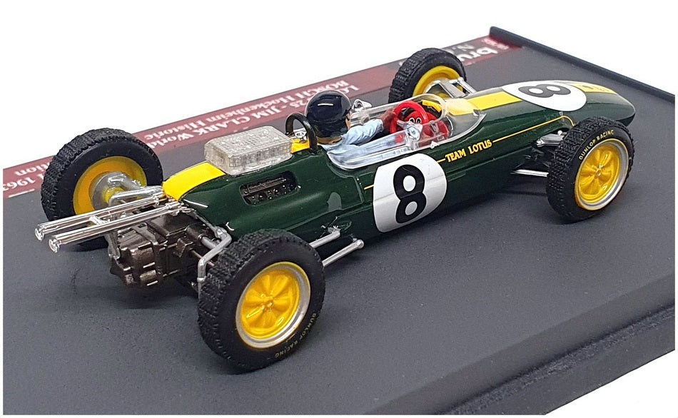 Brumm 1/43 Scale S18/03 - Lotus Jim Clark World Champion F1 1963 Hockenheim