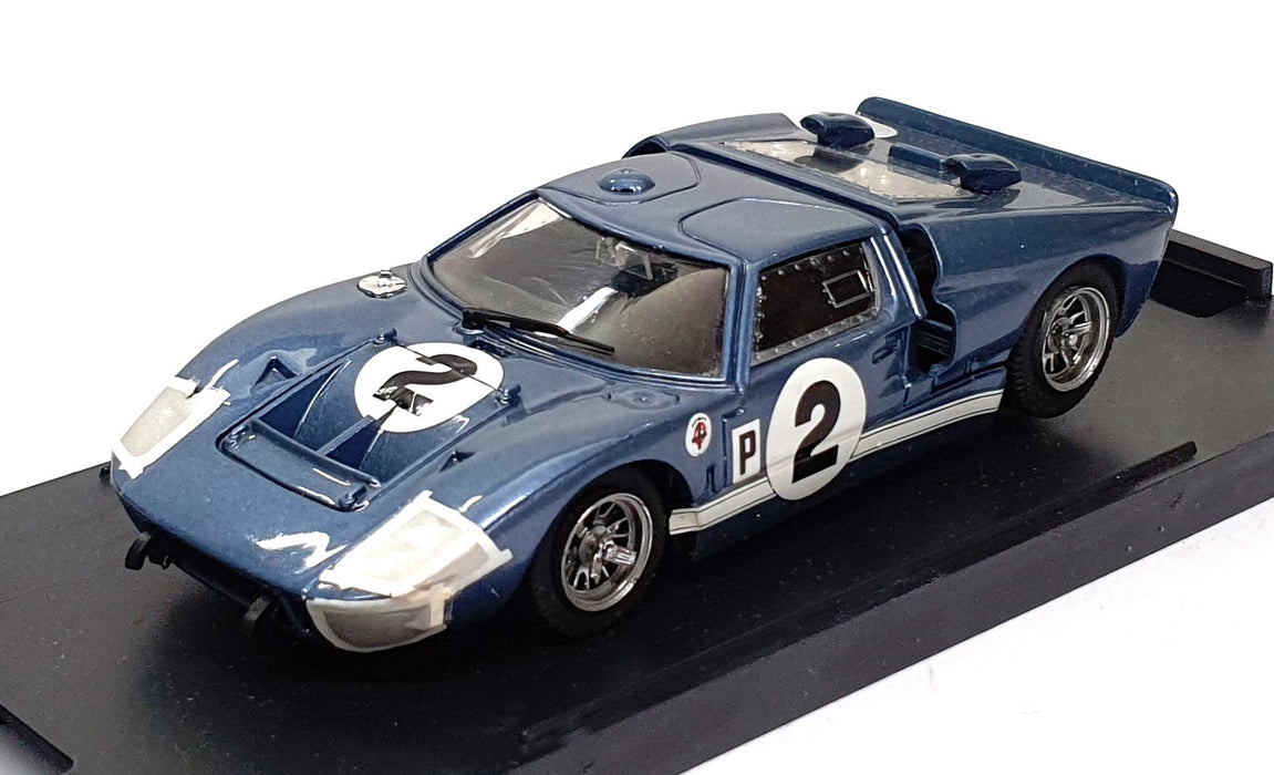 Bang 1/43 Scale Diecast 7091 - Ford MkII #2 Sebring 1966 - Met. Blue