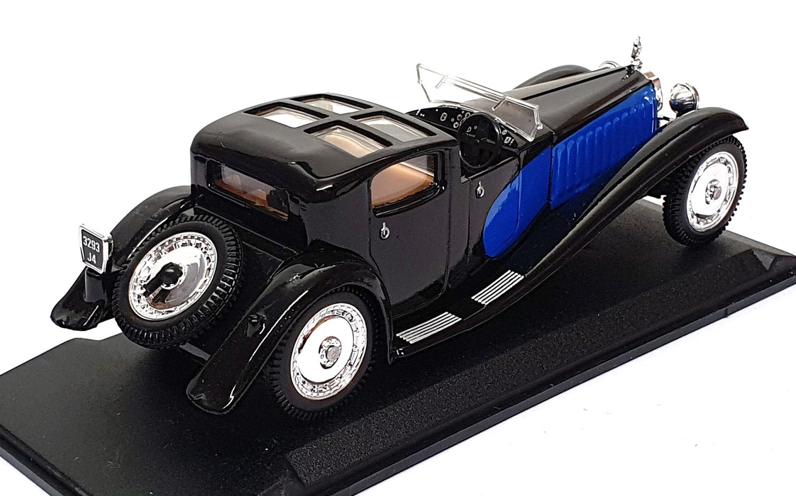 Atlas Editions 1/43 Scale 190369 - 1928 Bugatti Royale - Black/Blue