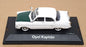 Schuco 1/43 Scale Diecast 02636 - Opel Kapitan Polizei - White/Green