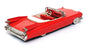 M.A.E. Models 1/43 Scale MA01 - 1959 Cadillac Convertible - Red