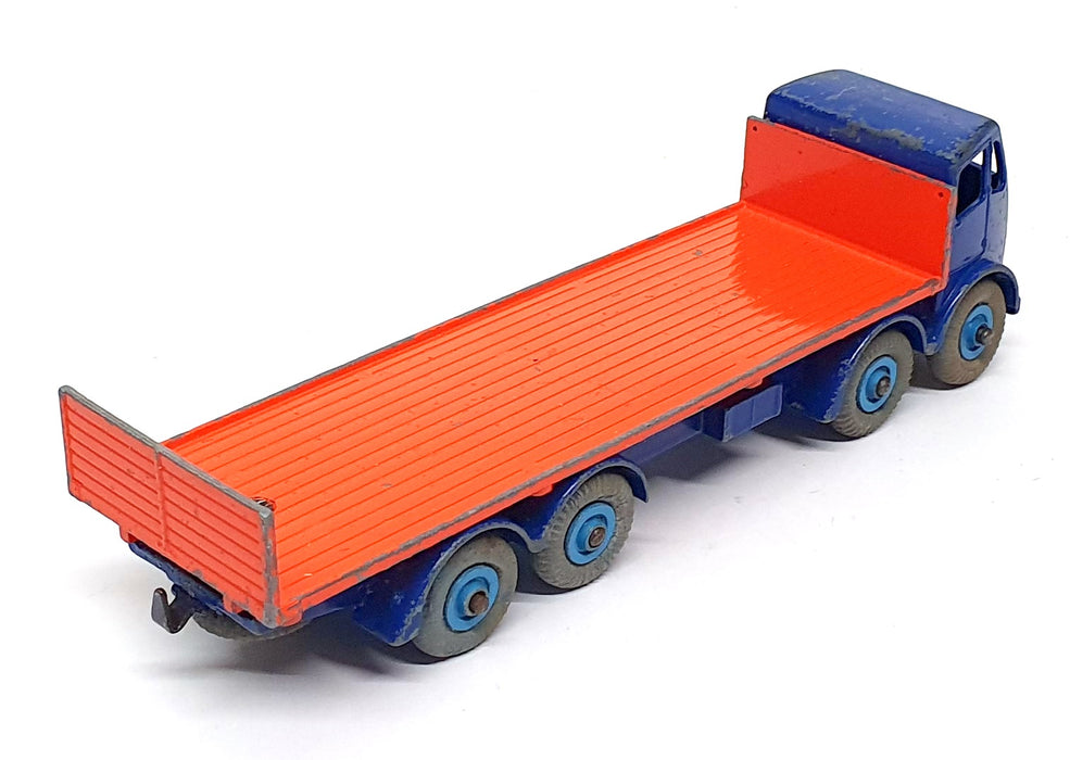 Dinky Supertoys Original 503 - Foden Flat Truck With Tailboard - Blue/Orange