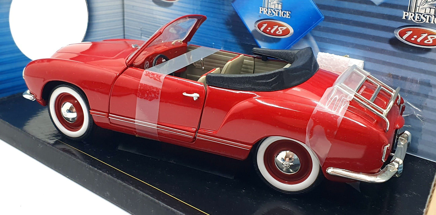 Solido 1/18 Scale Diecast 8058 - VW Karman Ghia - Red