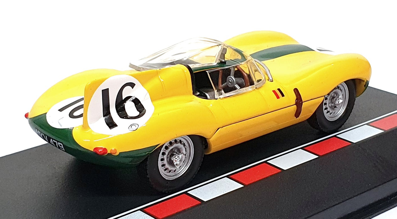 Altaya 1/43 Scale AT1657 - Jaguar D #16 24Hr Le Mans 1957 - Yellow