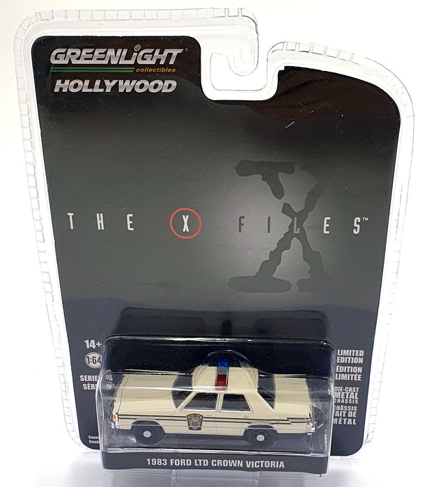 Greenlight 1/64 Scale 44900-C '83 Ford Ltd Crown Victoria The X Files Police Car