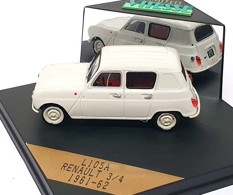 Vitesse 1/43 Scale Diecast L105A - 1961-62 Renault 3/4 - Lt. Grey
