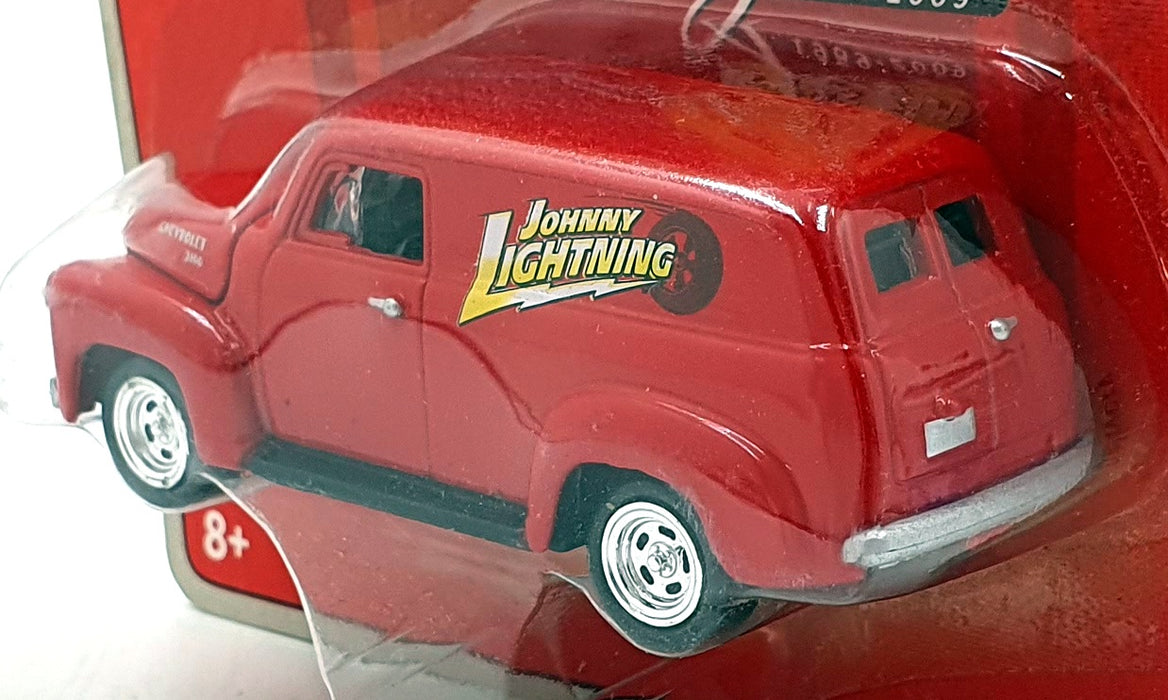 Johnny Lightning 1/64 Scale 50298A - 1950 Chevrolet Delivery Van - Red