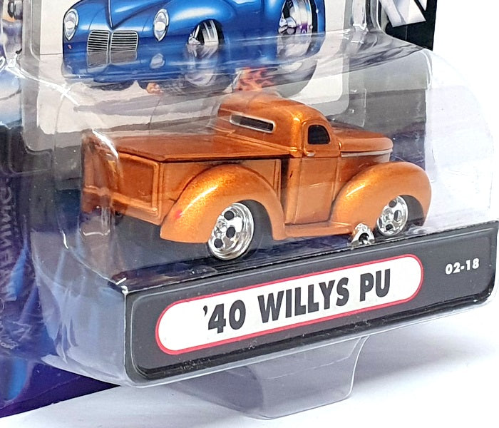 Muscle Machines 1/64 Scale 71151 02-18 - 1940 Willys PU Truck - Copper