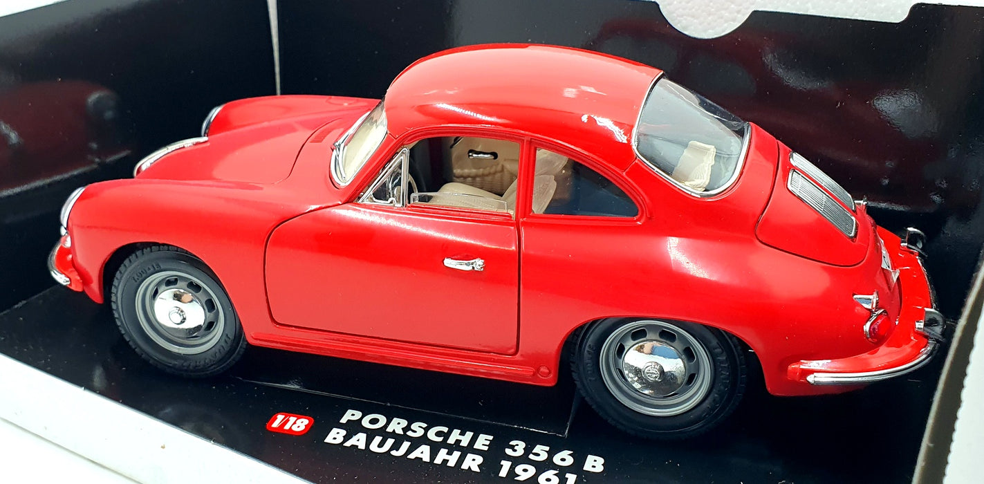 Tchibo Burago 1/18 Scale Diecast 35790 - Porsche 356B 1961 - Red