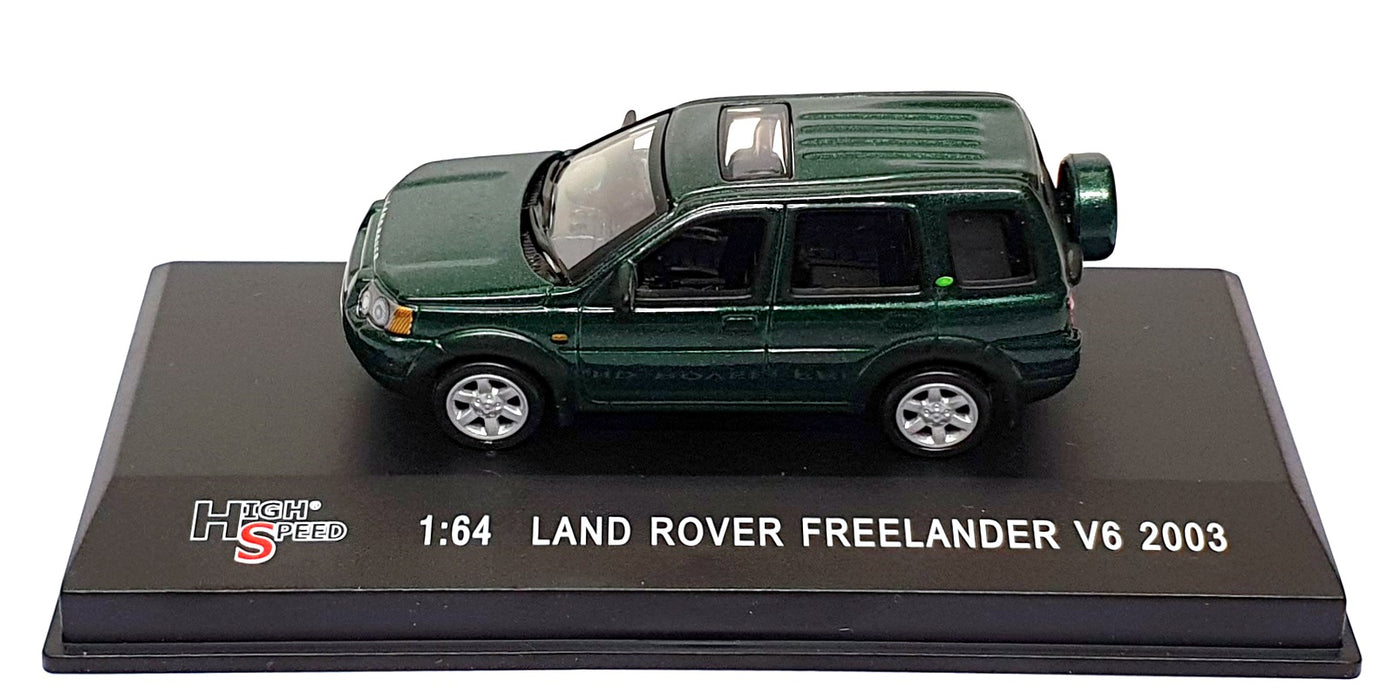 High Speed 1/64 Scale 64KFB27S - 2003 Land Rover Defender V6 - Green