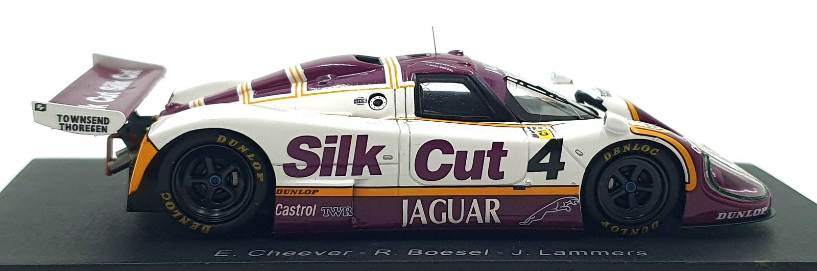 Spark 1/43 Scale Resin Model Car S0758 Jaguar XJR 8 #4 Le Mans 1987 with Decals