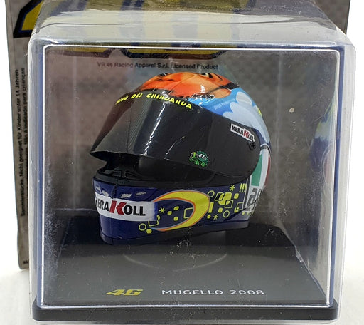 Altaya 1/5 Scale MT9ALA0016 Helmet MotoGP Valentino Rossi Mugello 2008 #46