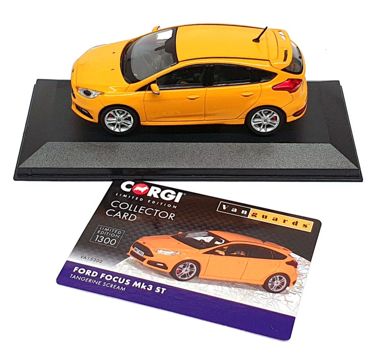 Vanguards 1/43 Scale Diecast VA15302 - Ford Focus Mk3 ST - Tangerine Scream