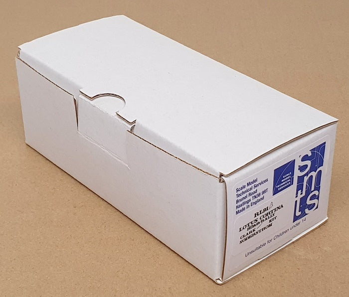 SMTS 1/43 Scale RL91B - Ford Lotus Cortina #8 Clark/Melia - White/Green/Black