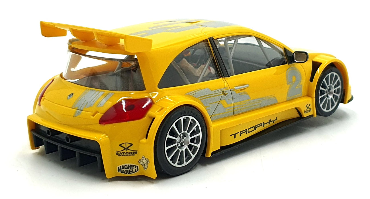 Ninco 1/32 Scale Slot Car 50391 - Renault Megane Trophy Showcar #2 Yellow