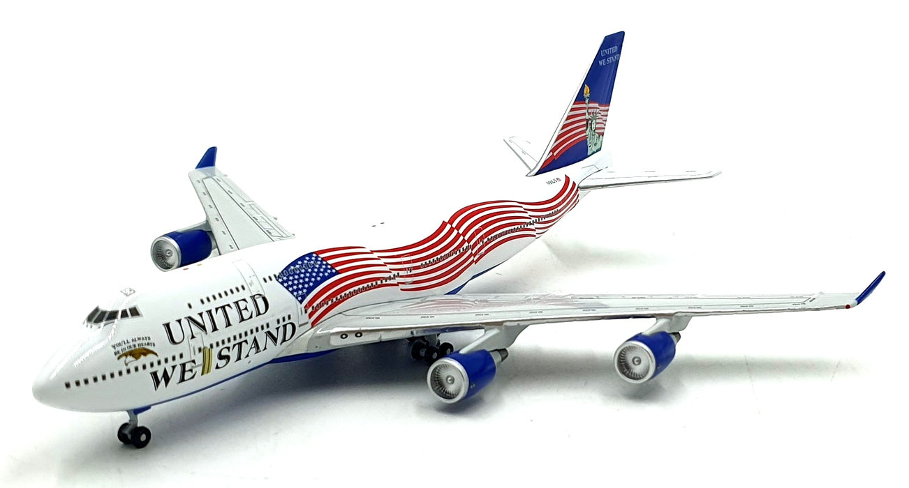 Gemini Jets 1/400 Scale GJUSF276 - United States Boeing 747-400 United We Stand