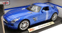 Maisto 1/18 Scale Diecast 36196 - Mercedes Benz SLS AMG - Blue
