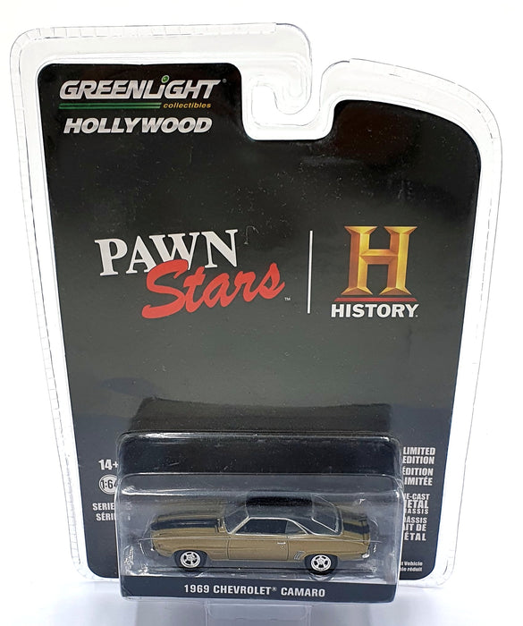 Greenlight 1/64 Scale 44950-C - 1969 Chevrolet Camaro - Gold