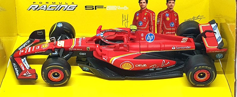 Burago 1/43 Scale 18-36844S - F1 Ferrari SF-24 #55 Sainz