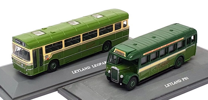 Corgi 1/76 Scale 97057 - Leyland PSI & Leopard Southdown Motor Services - Green