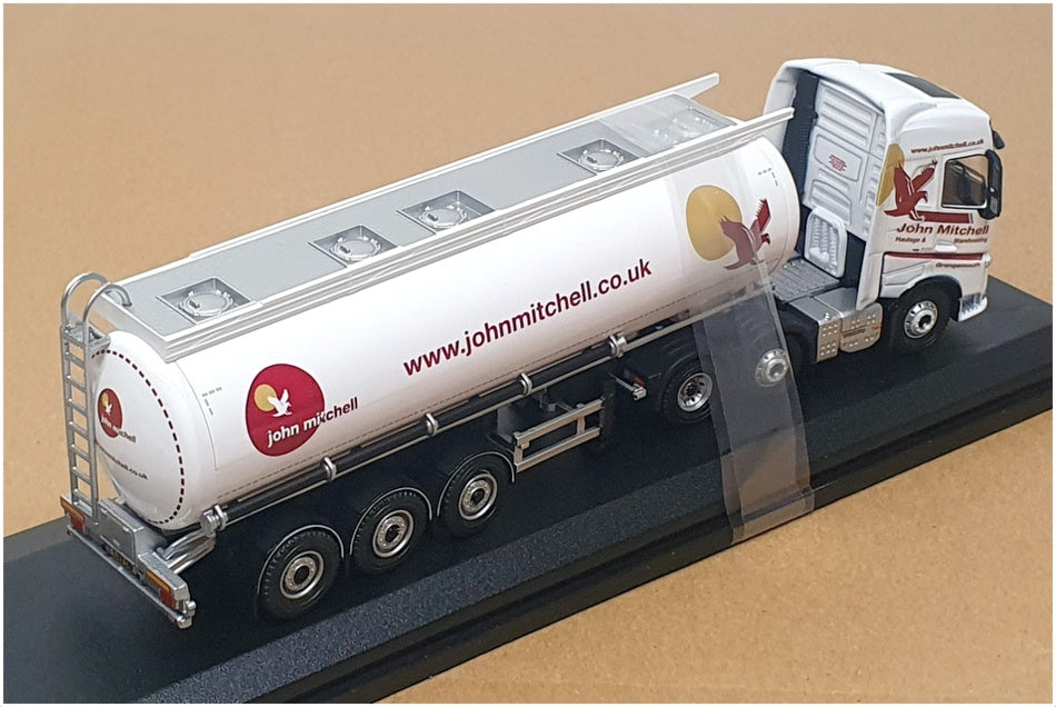 Oxford Diecast 1/76 Scale 76VOL4012 - Volvo FH4 Cylindrical - John Mitchell
