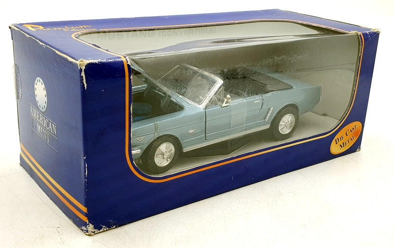 Motor Max 1/24 Scale Diecast 73212 - 1964 ½ Ford Mustang - Blue