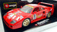 Burago 1/18 Scale Diecast  3042 Ferrari F40 Evoluzione 1992 Race car #1
